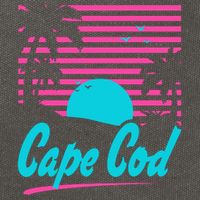 Cape Cod Sunset Cotton Canvas Backpack