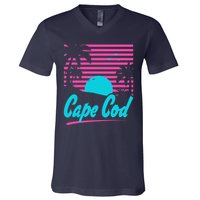 Cape Cod Sunset V-Neck T-Shirt