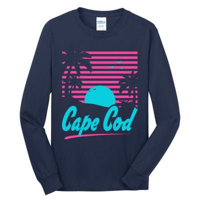 Cape Cod Sunset Tall Long Sleeve T-Shirt