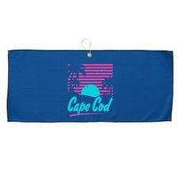 Cape Cod Sunset Large Microfiber Waffle Golf Towel