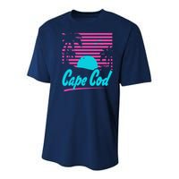 Cape Cod Sunset Youth Performance Sprint T-Shirt