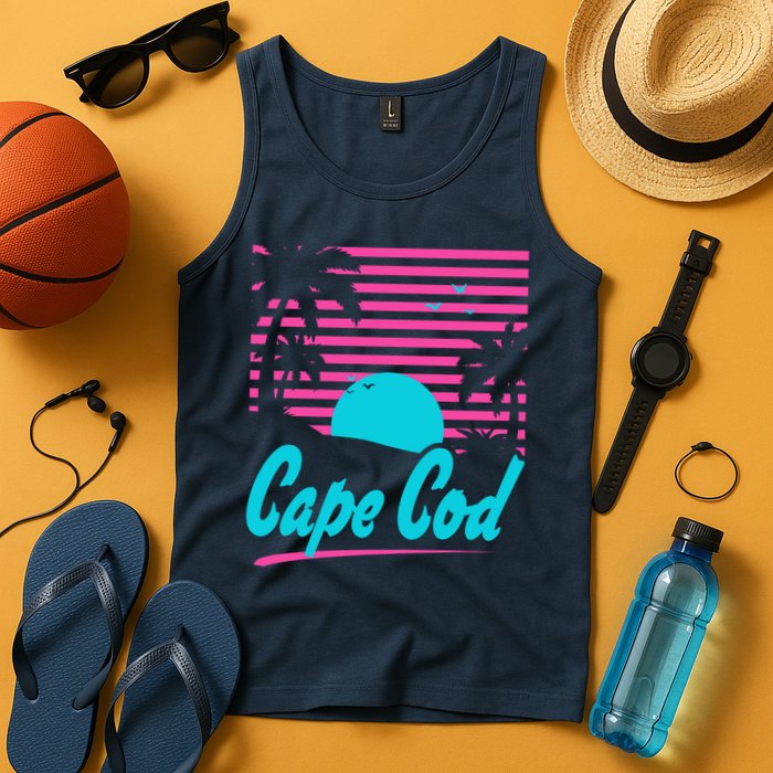 Cape Cod Sunset Tank Top