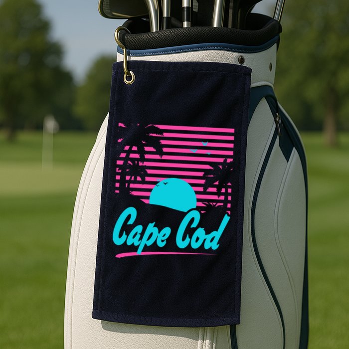 Cape Cod Sunset Golf Towel