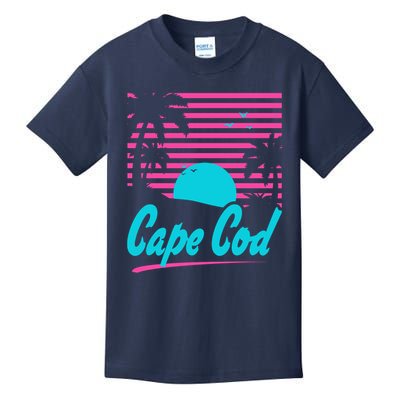 Cape Cod Sunset Kids T-Shirt