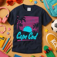 Cape Cod Sunset Kids T-Shirt