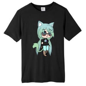 Cute Chibi Style Kawaii Anime Girl Chloe Chan The Tomboy Tall Fusion ChromaSoft Performance T-Shirt