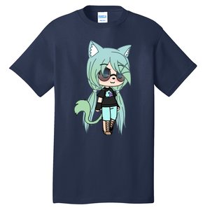 Cute Chibi Style Kawaii Anime Girl Chloe Chan The Tomboy Tall T-Shirt