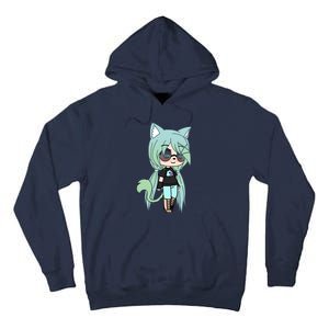 Cute Chibi Style Kawaii Anime Girl Chloe Chan The Tomboy Tall Hoodie