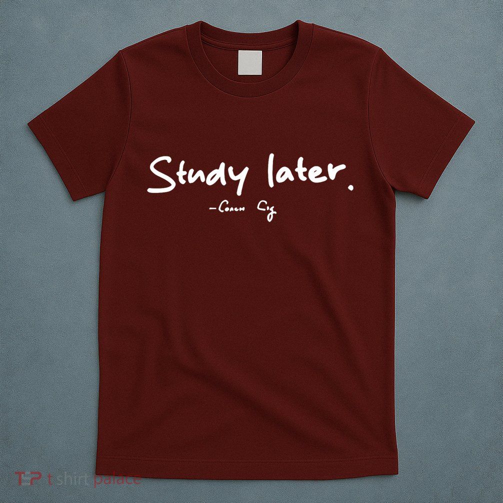 Coach Cig Study Later T-Shirt