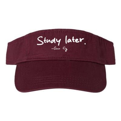 Coach Cig Study Later Valucap Bio-Washed Visor