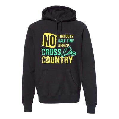 Cross Country Teams Running for XC Runners Gifts Premium Hoodie