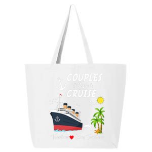 Couples Cruise Together 2024 Vacation  25L Jumbo Tote