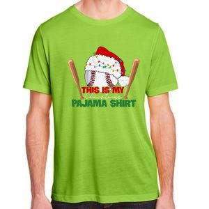 Cute Christmas Tree Santa Riding Triceratops Dinosaur Xmas Swea Adult ChromaSoft Performance T-Shirt