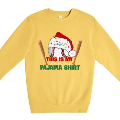 Cute Christmas Tree Santa Riding Triceratops Dinosaur Xmas Swea Premium Crewneck Sweatshirt