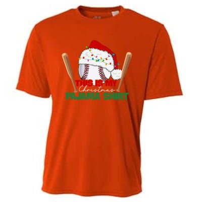 Cute Christmas Tree Santa Riding Triceratops Dinosaur Xmas Swea Cooling Performance Crew T-Shirt