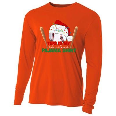 Cute Christmas Tree Santa Riding Triceratops Dinosaur Xmas Swea Cooling Performance Long Sleeve Crew