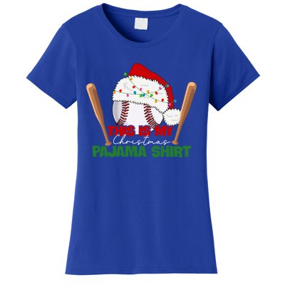 Cute Christmas Tree Santa Riding Triceratops Dinosaur Xmas Swea Women's T-Shirt