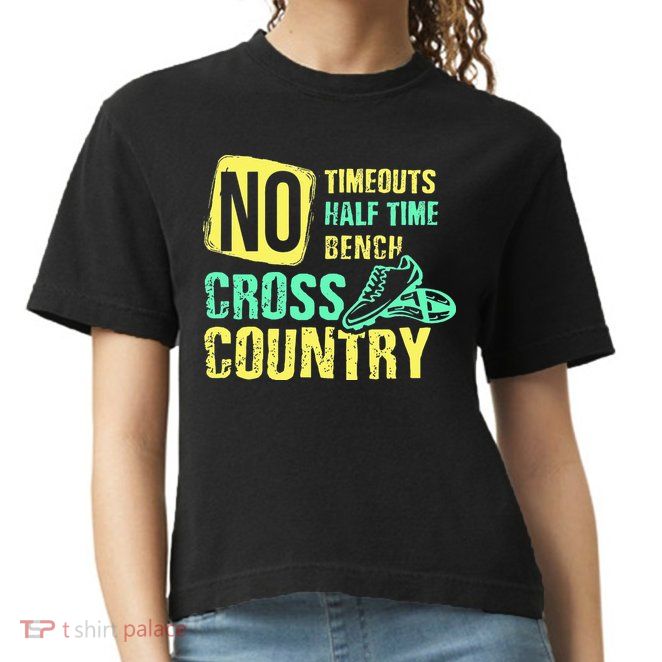 Cross Country Teams Running for XC Runners Comfort Colors Boxy T-Shirt
