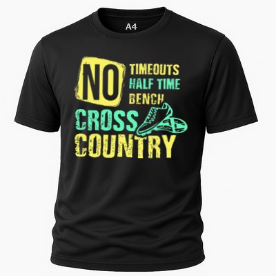 Cross Country Teams Running for XC Runners Performance Shirt