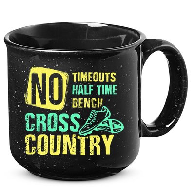 Cross Country Teams Running for XC Runners 15oz Campfire Ceramic Mug