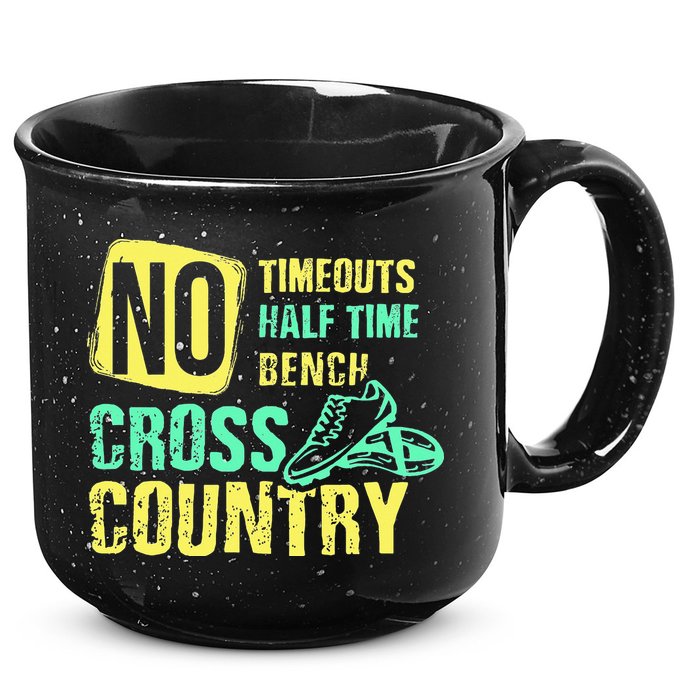 Cross Country Teams Running for XC Runners 15oz Campfire Ceramic Mug