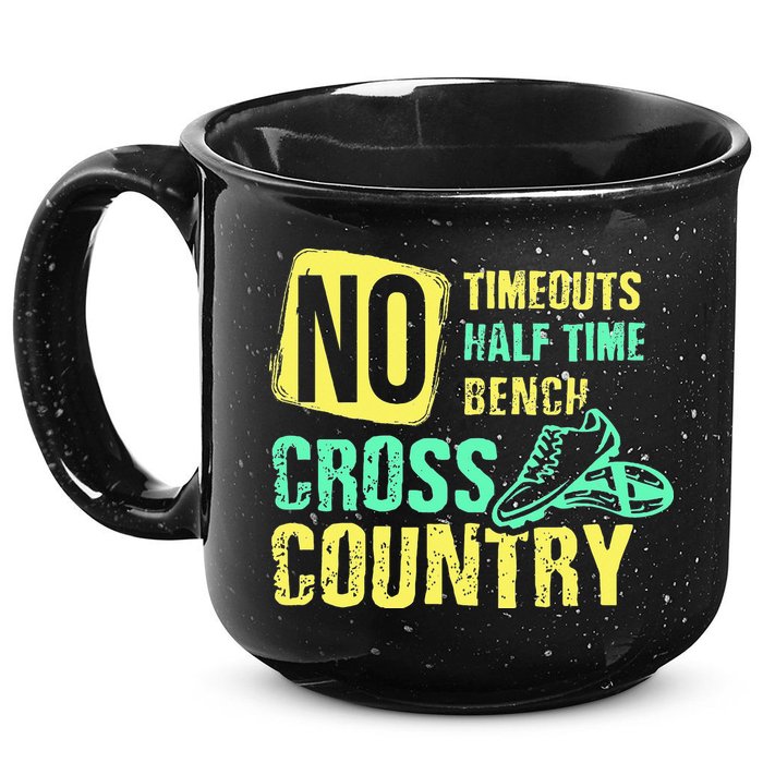 Cross Country Teams Running for XC Runners 15oz Campfire Ceramic Mug