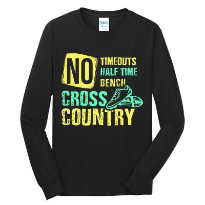 Cross Country Teams Running for XC Runners Tall Long Sleeve T-Shirt