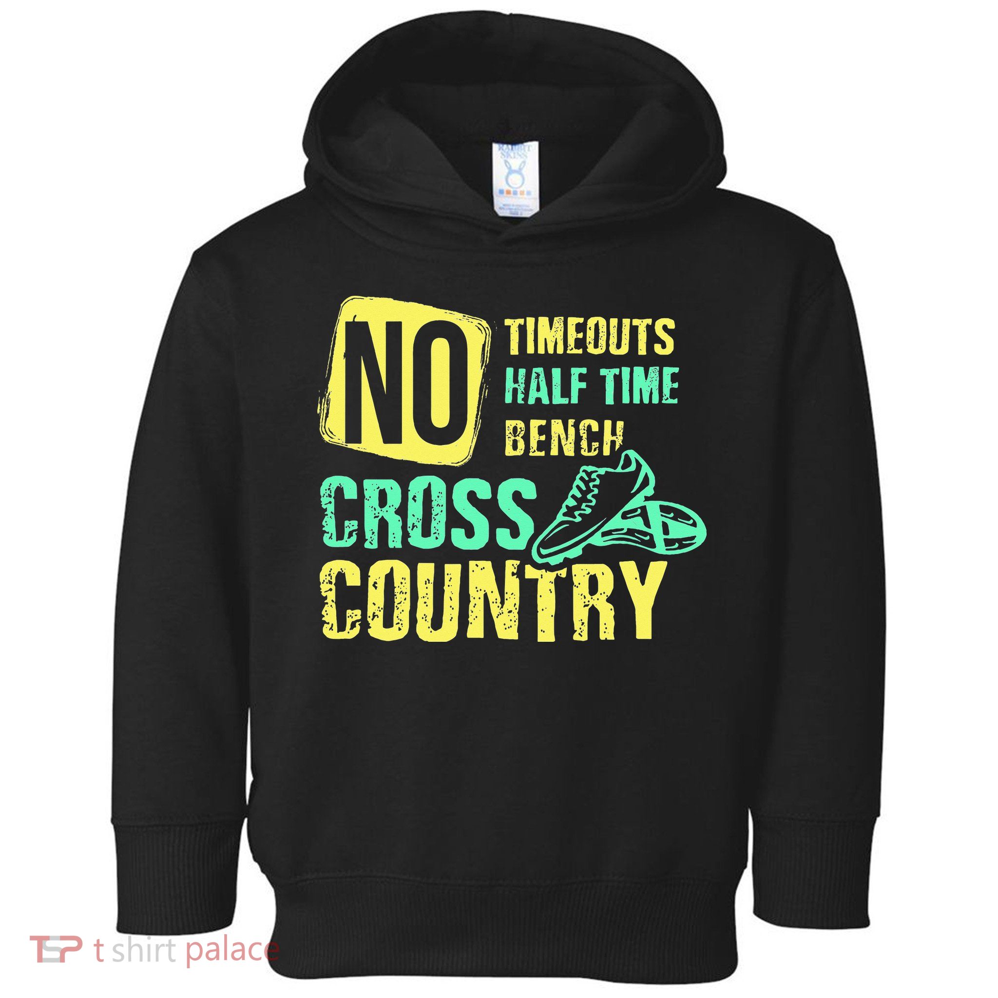 Cross Country Teams Running for XC Runners Toddler Hoodie