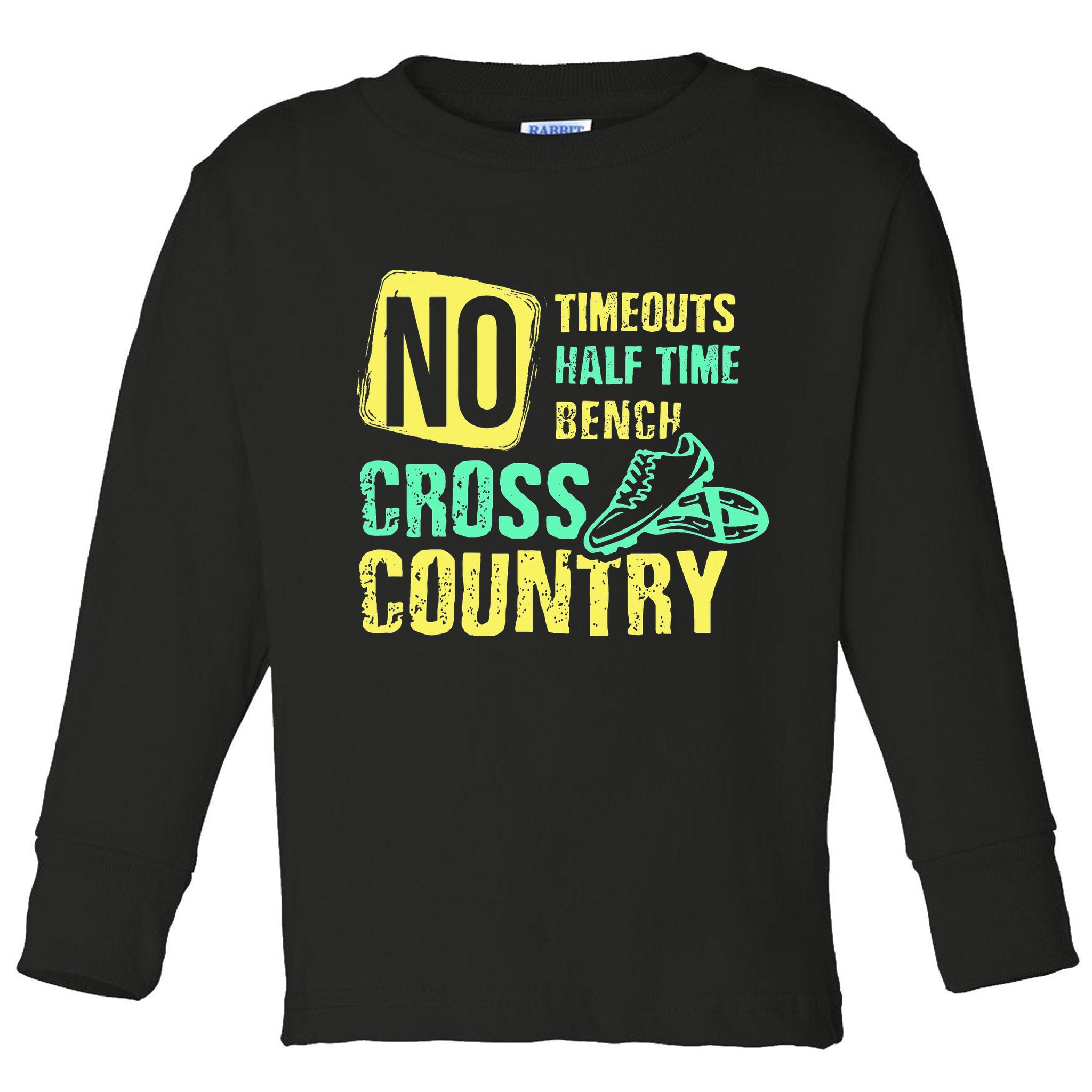 Cross Country Teams Running for XC Runners Toddler Long Sleeve Shirt