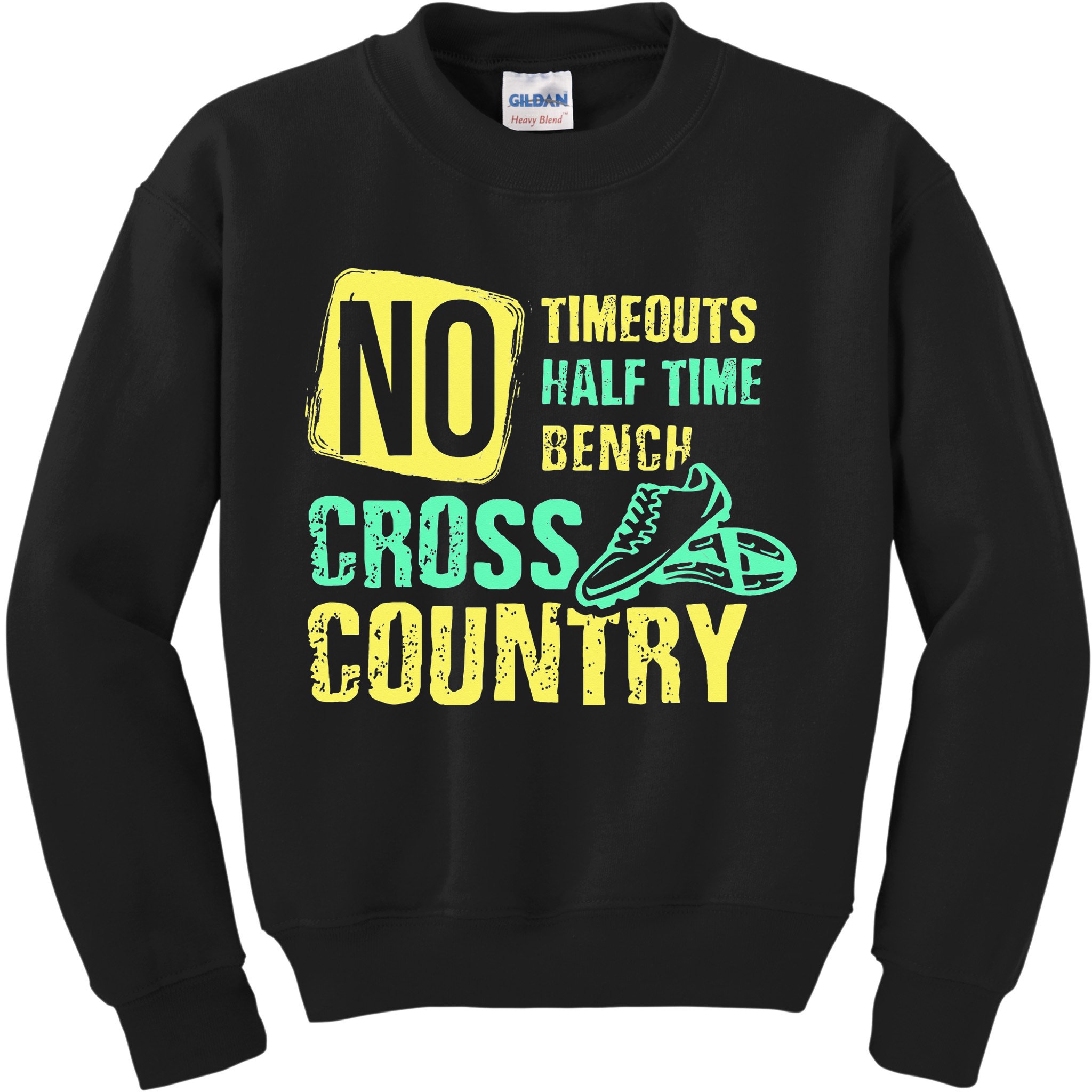 Cross Country Teams Running for XC Runners Kids Sweatshirt