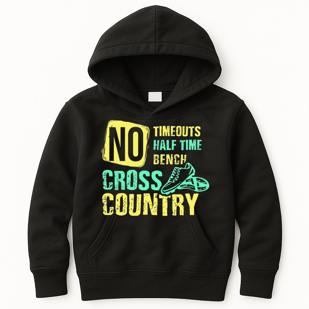Cross Country Teams Running for XC Runners Kids Hoodie