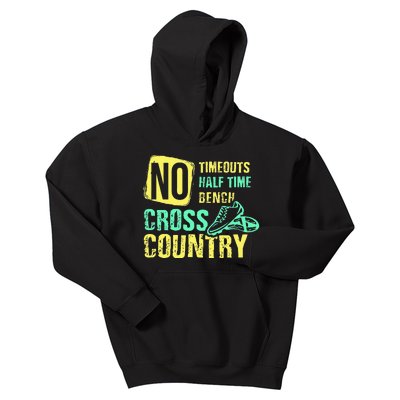 Cross Country Teams Running for XC Runners Kids Hoodie