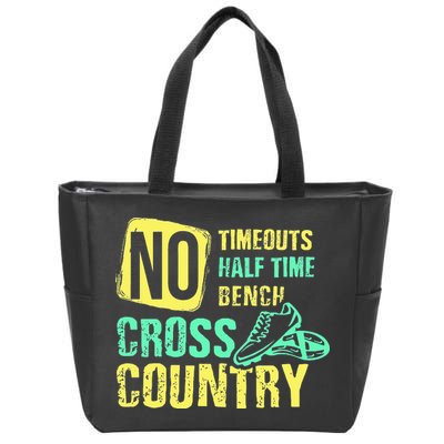 Cross Country Teams Running for XC Runners Zip Tote Bag