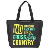 Cross Country Teams Running for XC Runners Zip Tote Bag