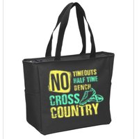 Cross Country Teams Running for XC Runners Zip Tote Bag