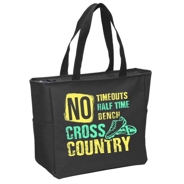 Cross Country Teams Running for XC Runners Zip Tote Bag
