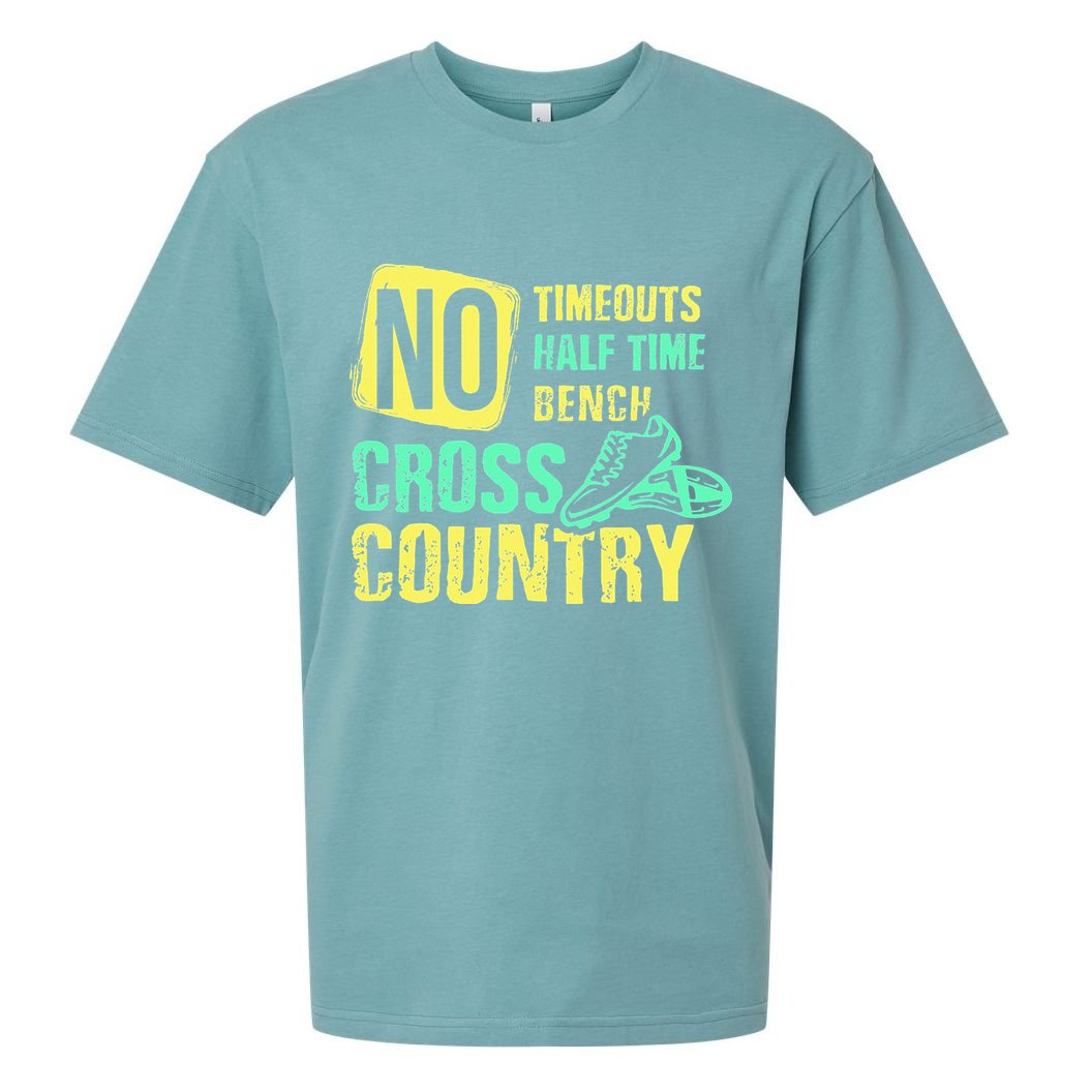 Cross Country Teams Running for XC Runners Sueded Cloud Jersey T-Shirt