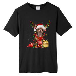 Chihuahua Christmas Tree Ornats Dog Lovers Chihuahua Xmas Gift Tall Fusion ChromaSoft Performance T-Shirt