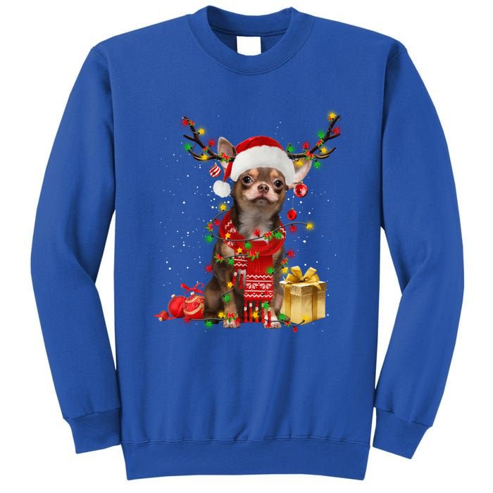 Chihuahua Christmas Tree Ornats Dog Lovers Chihuahua Xmas Gift Sweatshirt