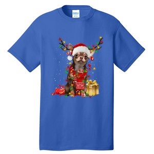 Chihuahua Christmas Tree Ornats Dog Lovers Chihuahua Xmas Gift Tall T-Shirt