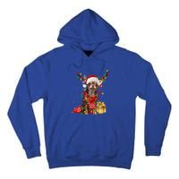 Chihuahua Christmas Tree Ornats Dog Lovers Chihuahua Xmas Gift Tall Hoodie