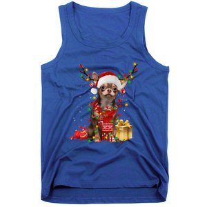 Chihuahua Christmas Tree Ornats Dog Lovers Chihuahua Xmas Gift Tank Top