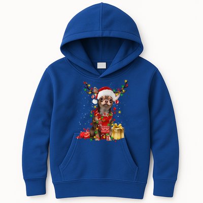Chihuahua Christmas Tree Ornats Dog Lovers Chihuahua Xmas Gift Kids Hoodie