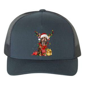 Chihuahua Christmas Tree Ornats Dog Lovers Chihuahua Xmas Gift Yupoong Adult 5-Panel Trucker Hat