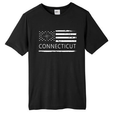 Connecticut Ct Travel To Connecticut Love Tall Fusion ChromaSoft Performance T-Shirt