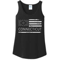 Connecticut Ct Travel To Connecticut Love Ladies Essential Tank