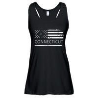 Connecticut Ct Travel To Connecticut Love Ladies Essential Flowy Tank