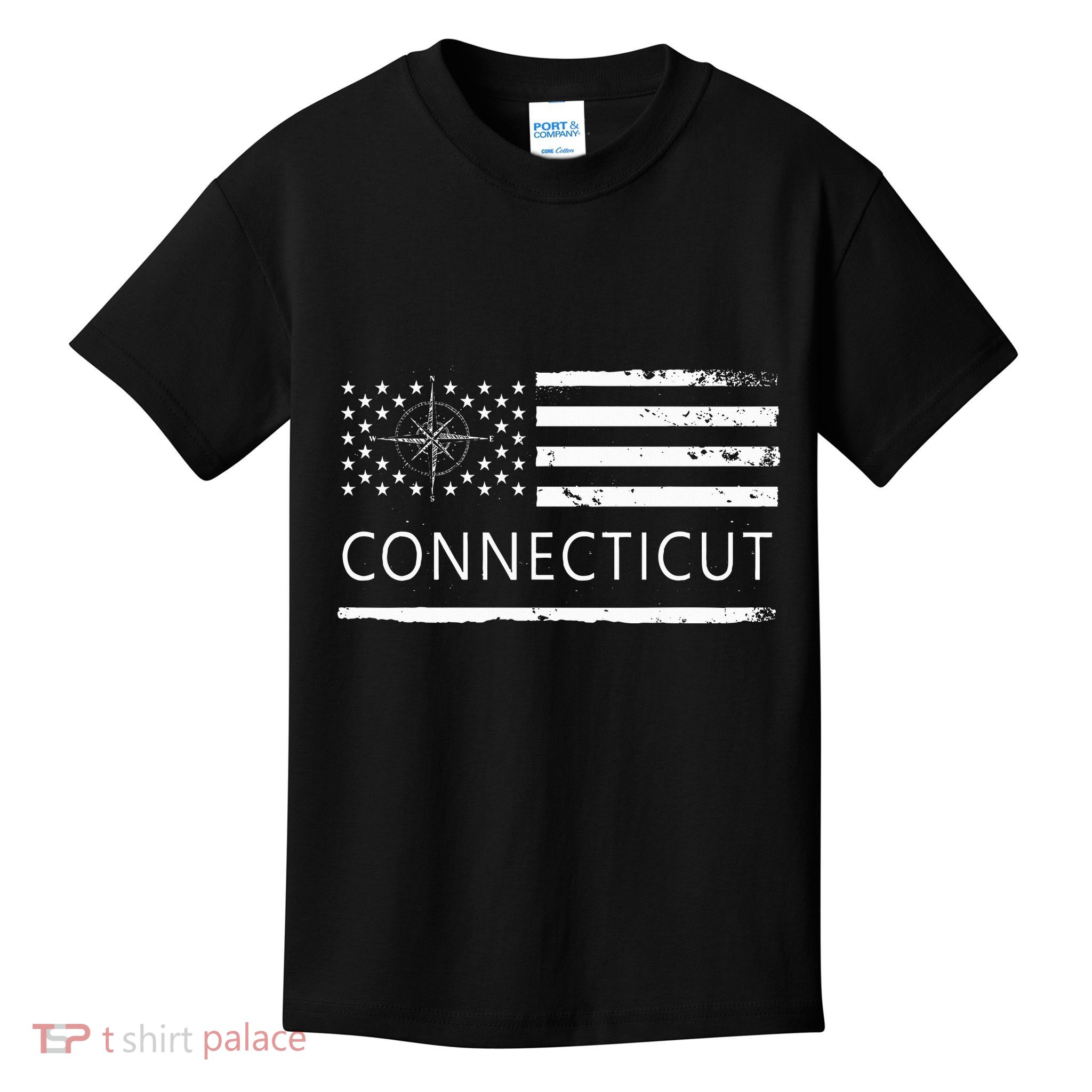 Connecticut Ct Travel To Connecticut Love Kids T-Shirt