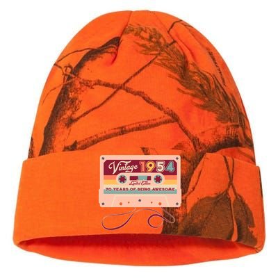 Cute Cassette Tape Limited Edition Vintage 1954 70 Years Of Being Awesome Kati Licensed 12" Camo Beanie