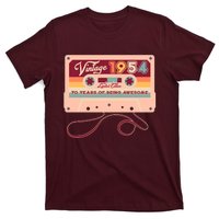 Cute Cassette Tape Limited Edition Vintage 1954 70 Years Of Being Awesome T-Shirt